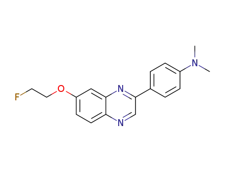 4-(7-(2-fluoroethoxy)quinoxalin-2-yl)-N,N-dimethylaniline