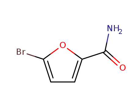 Molecular Structure of 6134-61-8 (5-bromo-2-furamide)