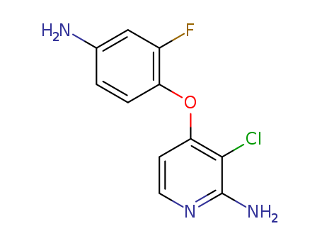 4-(4-AMINO-2-FLUOROPHENOXY)-3-CHLOROPYRIDIN-2-AMINE