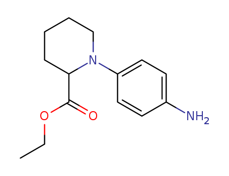2-Piperidinecarboxylic acid, 1-(4-aminophenyl)-, ethyl ester