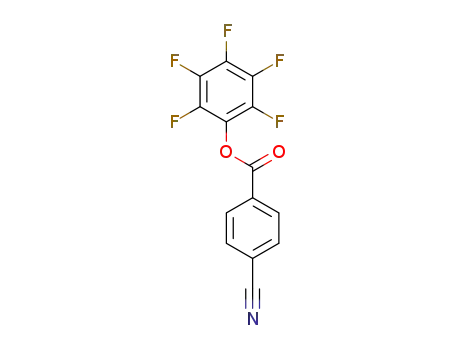 2,3,4,5,6-pentafluorophenyl 4-cyanobenzoate