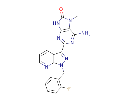 6-amino-2-[1-(2-fluorobenzyl)-1H-pyrazolo[3,4-b]pyridin-3-yl]-7-methyl-7,9-dihydro-8H-purin-8-one