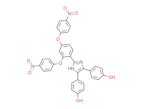 4,4'-(2-(2,4-bis(4-nitrophenoxy)phenyl)-1H-imidazole-4,5-diyl)diphenol
