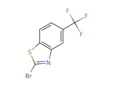 Molecular Structure of 1188047-34-8 (2-Bromo-5-trifluoromethylbenzothiazole)
