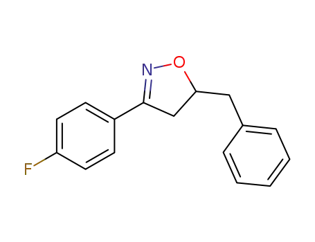 5-benzyl-3-(4-fluorophenyl)-2-Δ<sup>2</sup>-isoxazoline