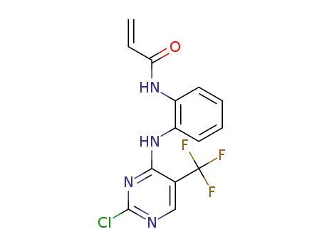 N-(2-((2-chloro-5-(trifluoromethyl)pyrimidin-4-yl)amino)phenyl)acrylamide