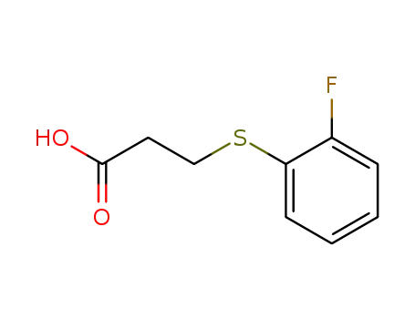 3-(2-Fluorophenyl)sulfanylpropanoate