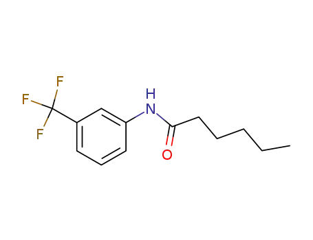 Molecular Structure of 2730-17-8 (N-(3-(trifluoromethyl)phenyl)hexanamide)