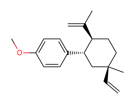 1-methoxy-4-((1S,2S,5R)-5-methyl-2-(prop-1-en-2-yl)-5-vinylcyclohexyl)benzene