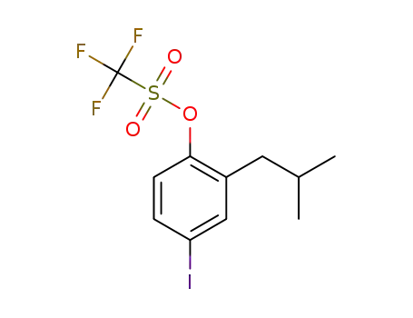 4-iodo-2-isobutylphenyl trifluoromethanesulfonate