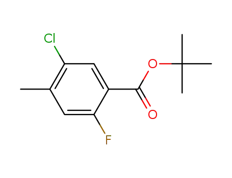 tert-butyl 5-chloro-2-fluoro-4-methylbenzoate