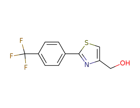 [2-[4-(Trifluoromethyl)phenyl]-1,3-thiazol-4-yl]methanol