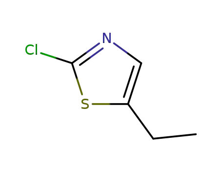 Molecular Structure of 857549-84-9 (Thiazole,  2-chloro-5-ethyl-)