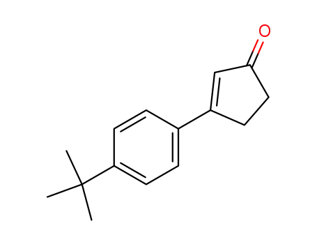 3-[4-(tert-butyl)phenyl]cyclopent-2-en-1-one