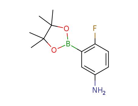4-fluoro-3-(4,4,5,5-tetramethyl-1,3,2-dioxaborolan-2-yl)-Benzenamine