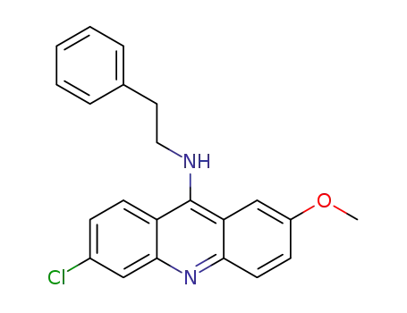 6-chloro-2-methoxy-N-phenethylacridin-9-amine