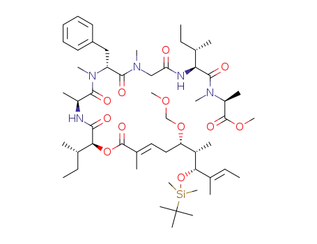 C<sub>54</sub>H<sub>91</sub>N<sub>5</sub>O<sub>12</sub>Si