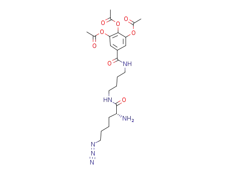 5-({4-[(6-azido-D-norleucyl)amino]butyl}carbamoyl)benzene-1,2,3-triyl triacetate