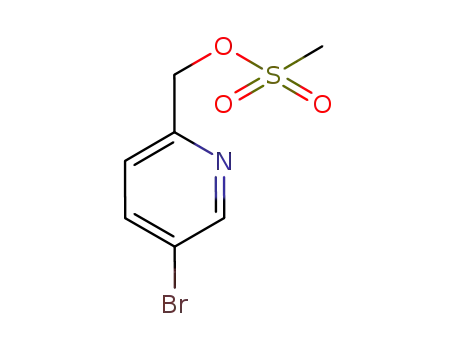 (5-bromopyridin-2-yl)methyl methanesulfonate