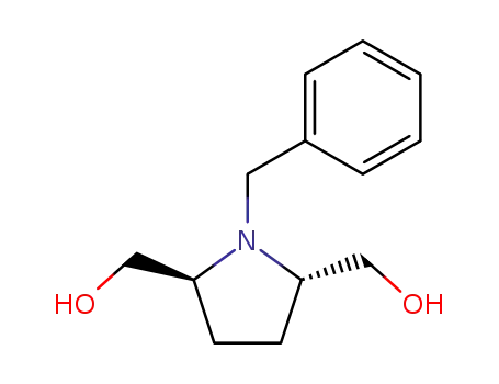 trans-N-benzyl-2,5-bis(hydroxymethyl)pyrrolidine