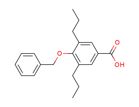 Benzoic acid,4-(phenylmethoxy)-3,5-dipropyl-