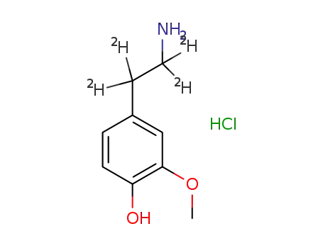 3-메톡시 도파민-d4 염산염
