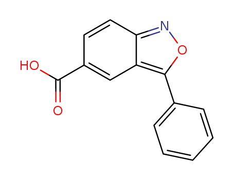 2,1-Benzisoxazole-5-carboxylic acid, 3-phenyl-