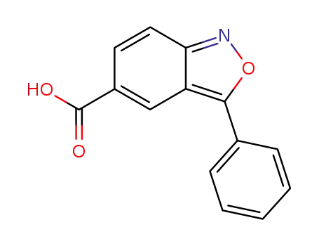 Molecular Structure of 39695-71-1 (3-PHENYL-2,1-BENZISOXAZOLE-5-CARBOXYLIC ACID)