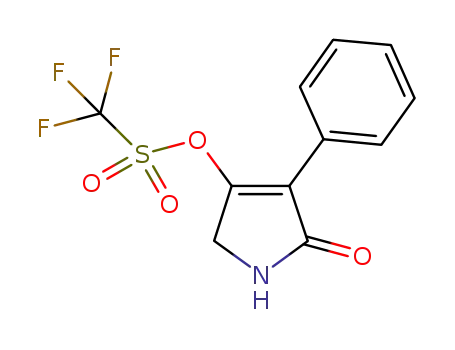 2,5-dihydro-2-oxo-3-phenyl-4-(trifluoromethylsulfonoxy)-1H-pyrrole