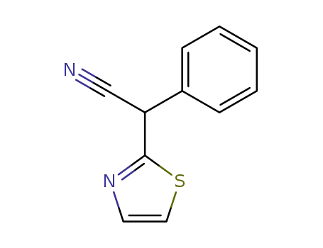 2-phenyl-2-(thiazol-2-yl)acetonitrile