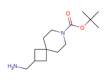 2-Aminomethyl-7-azaspiro[3.5]nonane-7-carboxylic acid tert-butyl ester 95+%