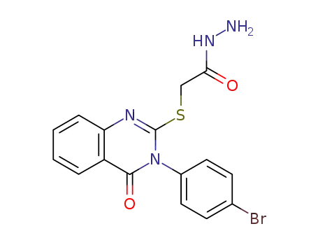 [3-(4-Bromo-phenyl)-4-oxo-3,4-dihydro-quinazolin-2-ylsulfanyl]-acetic acid hydrazide