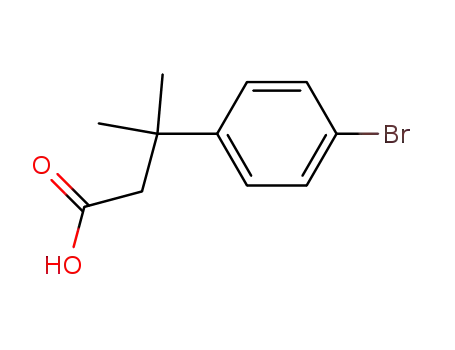 3-(4-Bromophenyl)-3-methylbutanoic acid