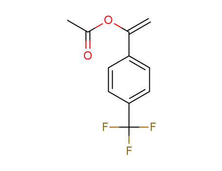 1-[4-(trifluoromethyl)phenyl]ethenyl acetate