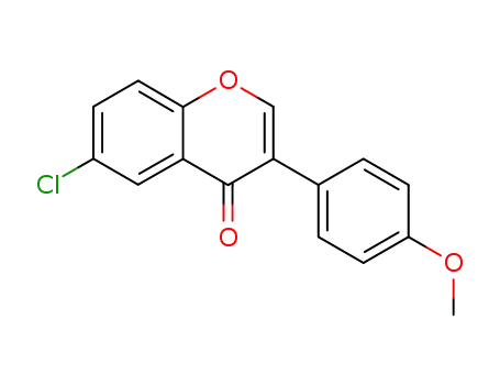 6-chloro-3-(4-methoxyphenyl)-4H-chromene-4-one
