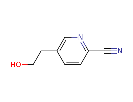 2-PYRIDINECARBONITRILE,5-(2-HYDROXYETHYL)-