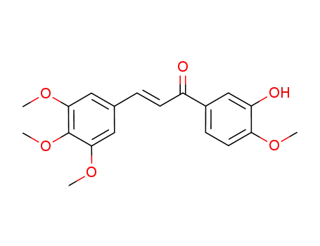 (2E)-1-(3-hydroxy-4-methoxyphenyl)-3-(3,4,5-trimethoxyphenyl)prop-2-en-1-one