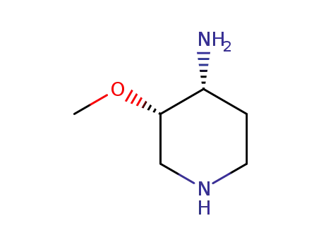 Molecular Structure of 156970-92-2 (4-Amino-3-Methoxypiperidine)