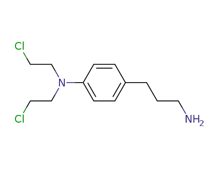 3-[4-[N,N-bis(2-chloroethyl)amino]-phenyl]-propylamine