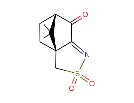 Molecular Structure of 119106-38-6 ((1S)-(-)-3-OXOCAMPHORSULFONYLIMINE 98+%)