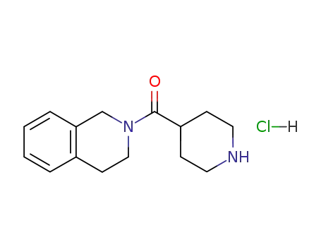 3,4-Dihydro-2(1H)-isoquinolinyl(4-piperidinyl)-methanone hydrochloride