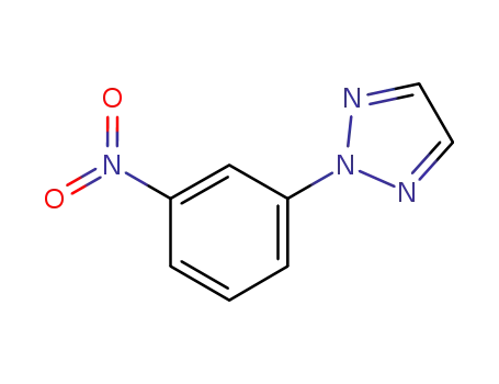 Molecular Structure of 342623-98-7 (2-(3-Nitrophenyl)-2H-1,2,3-triazole)