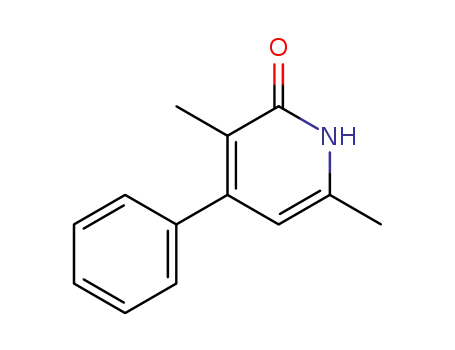 2(1H)-Pyridinone, 3,6-dimethyl-4-phenyl-
