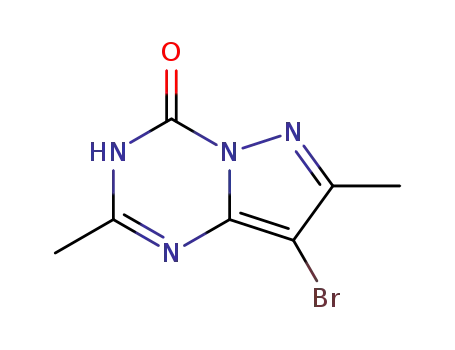 8-BroMo-2,7-diMethyl-3H-pyrazolo[1,5-a][1,3,5]triazin-4-one