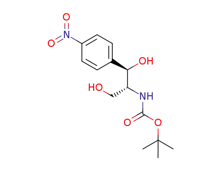 Tert-butyl (1r,2r)-1,3-dihydroxy-1-(4-nitrophenyl)propan-2-ylcarbamate