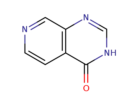 Molecular Structure of 19178-25-7 (Pyrido[3,4-d]pyrimidin-4(3H)-one (8CI,9CI))