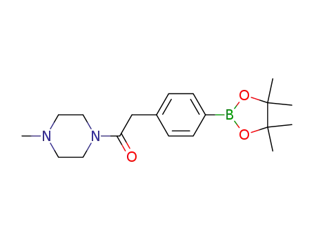 4-(4-Methylpiperazinocarbonyl)methylphenylboronic acid, pinacol ester