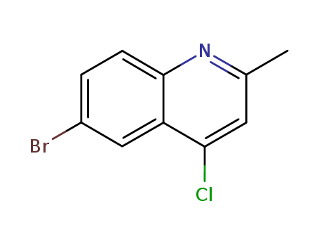 6-Bromo-4-chloro-2-methylquinoline 53364-85-5
