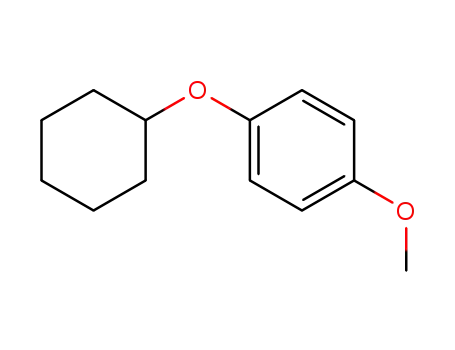 Molecular Structure of 144867-43-6 (Benzene, 1-(cyclohexyloxy)-4-methoxy-)
