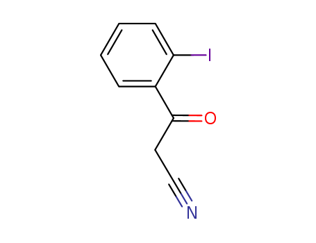 Benzenepropanenitrile,2-iodo-b-oxo-